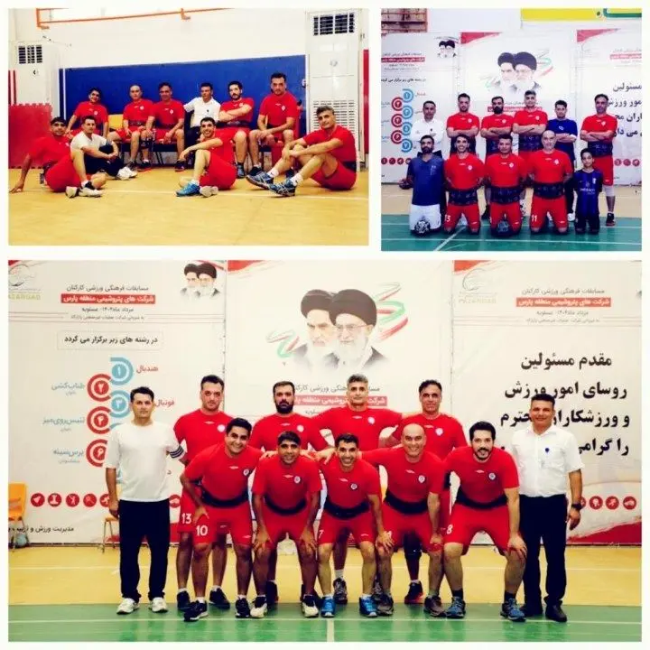 نایب‌قهرمانی تیم هندبال کارکنان پتروشیمی جم در مسابقات منطقه‌ای شرکت‌های پتروشیمی پارس

