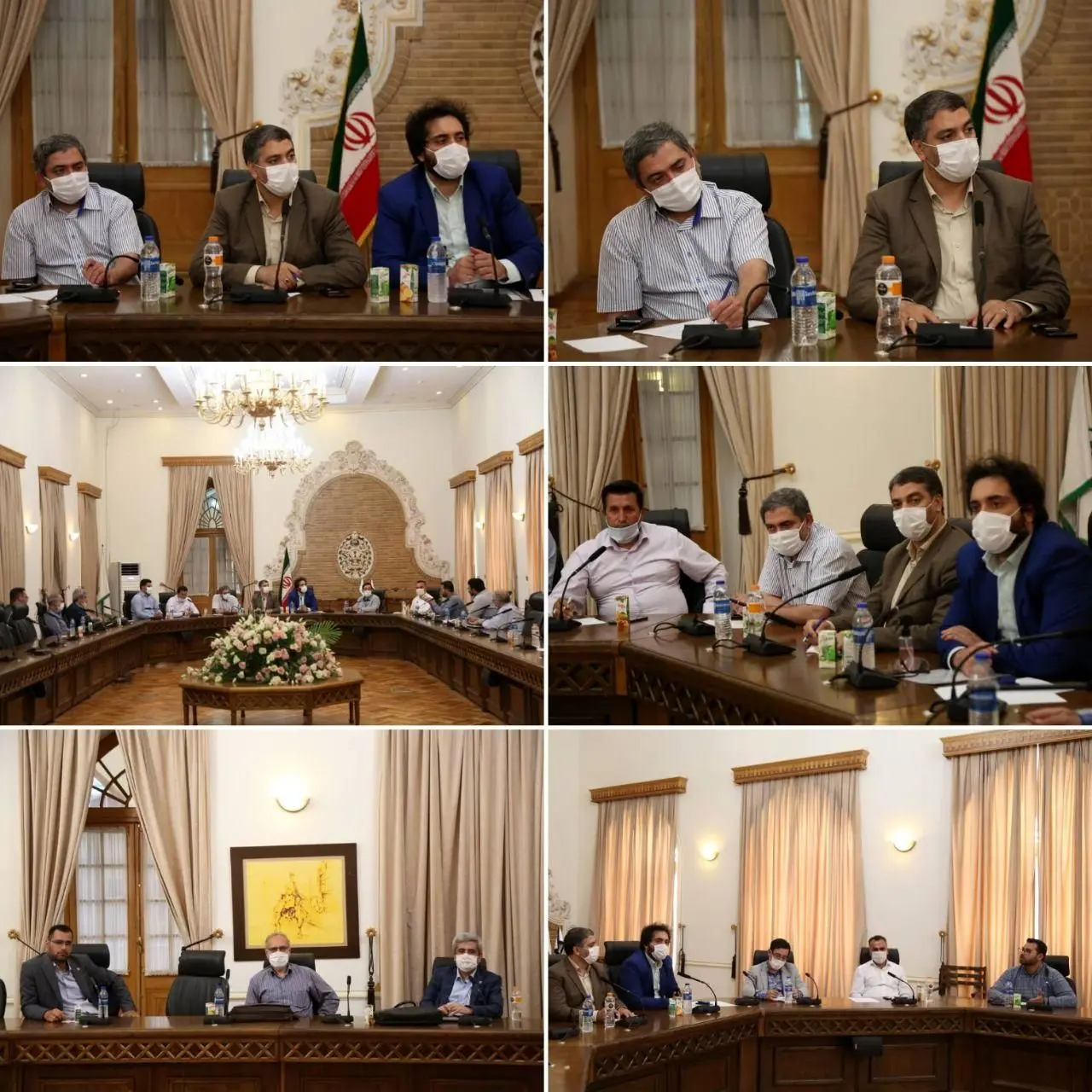 جلسه کارگروه شهرسازى و معمارى در قلب تهران 

