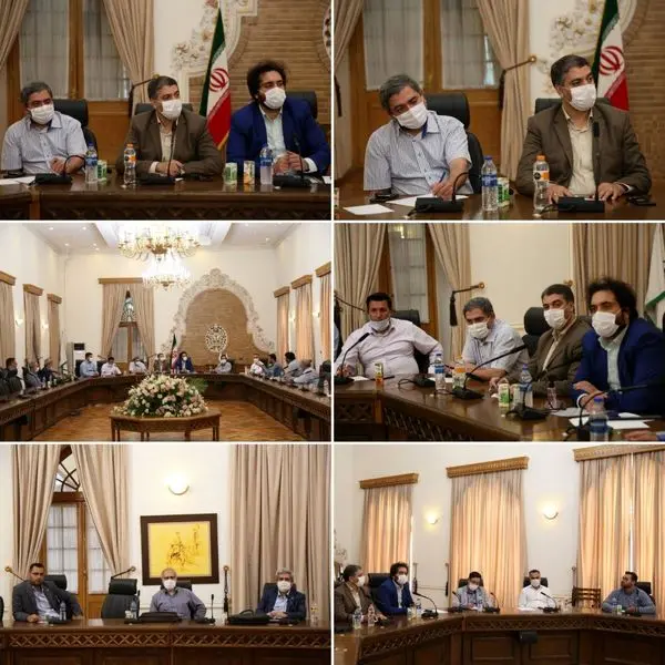 جلسه کارگروه شهرسازى و معمارى در قلب تهران