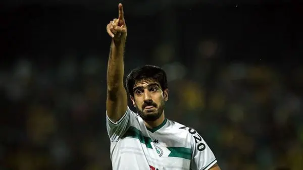 حسینی هم از ذوب آهن خداحافظی کرد+ عکس