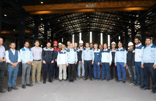 دیدار عیدانه علی امرایی با کارکنان فولاد سنگان