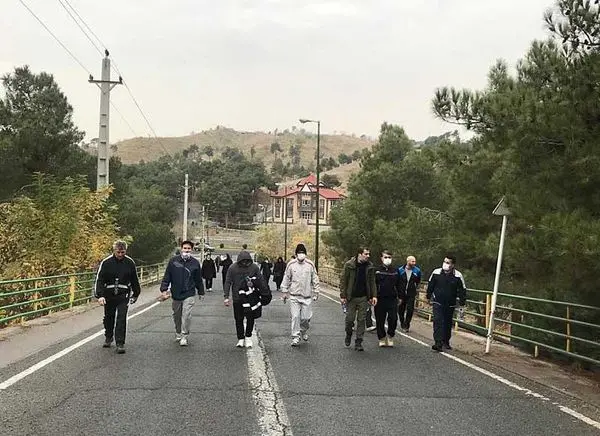 پیاده روی در ریه های تنفسی پایتخت