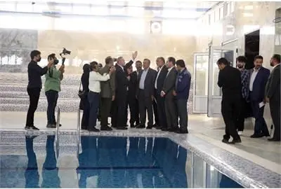 فاز یک مجموعه آبی آهن‌شهر بافق افتتاح شد

