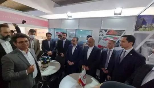 حضور فعال ذوب آهن اصفهان در ششمین نمایشگاه اختصاصی جمهوری اسلامی ایران در تاجیکستان