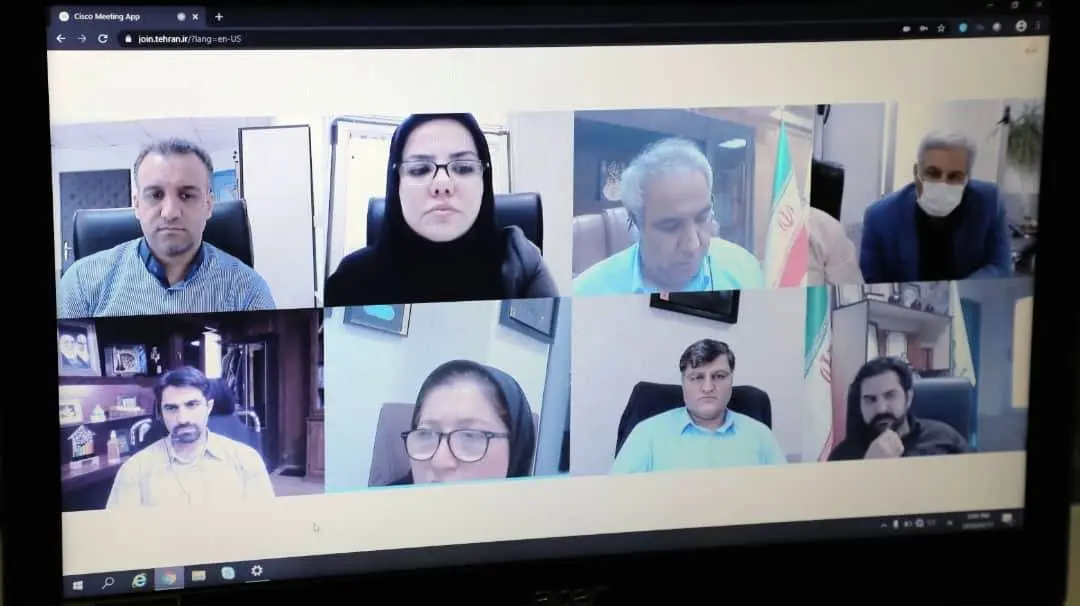 جلسه شورای مشورتی منطقه۹ از طریق ویدئو کنفرانس برگزار شد.

