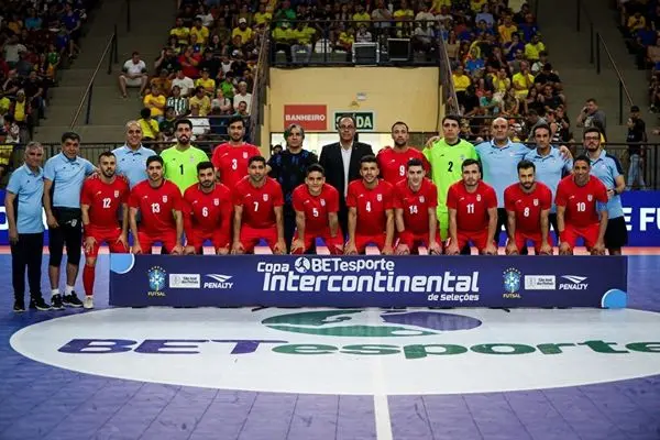 تیم فوتسال ایران نایب قهرمان تورنمنت برزیل شد