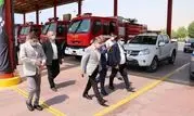 بازدید مدیر عامل پازارگاد از واحدهای ایمنی و آتش‌نشانی منطقه
