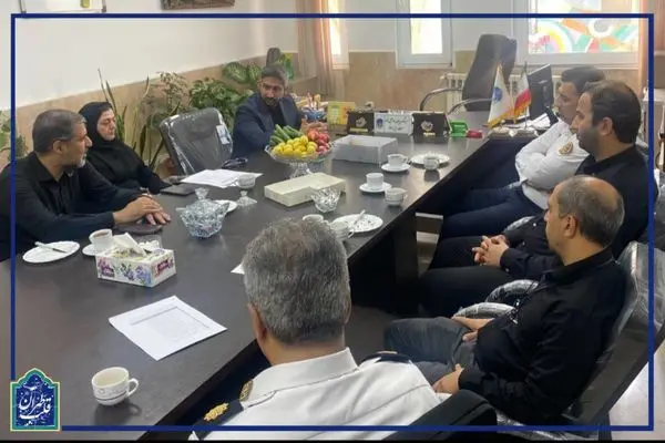 نشست مشترک مدیریت شهری  با پلیس راهور منطقه۱۲