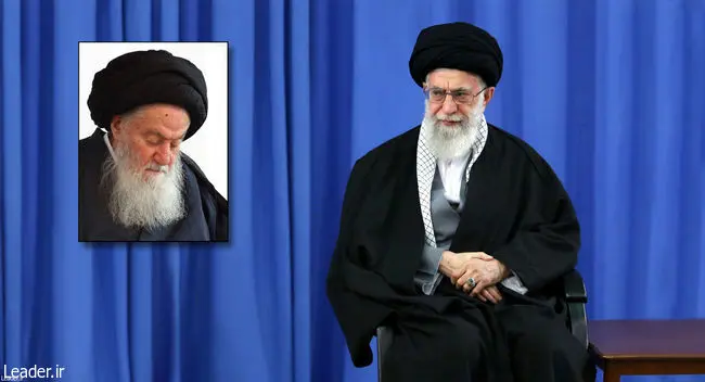 رهبرانقلاب رحلت آیت‌الله حسینی شاهرودی را تسلیت گفتند