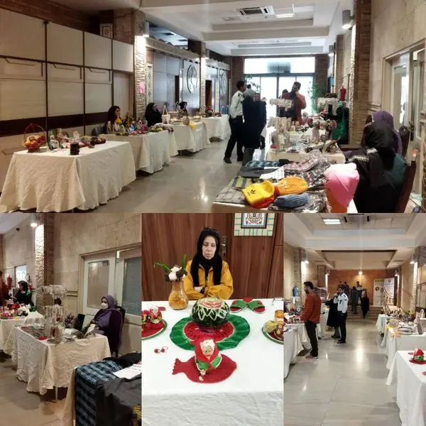 برپایی بازارچه کارآفرینی در منطقه ۱۳