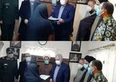 سرکشی و دیدار با خانواده شهید محمود آقا زیارتی از شهدای والا مقام ۸ سال دفاع مقدس


