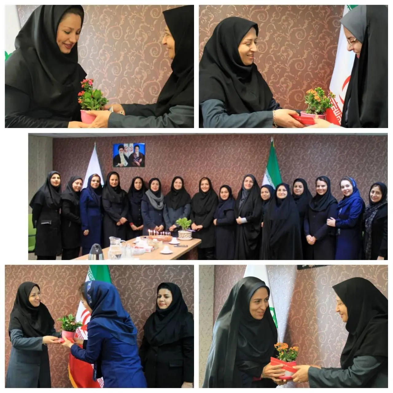 تقدیر از بانوان اداره کل محیط زیست 

