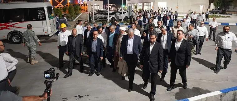 سفر کمیسیون انرژی مجلس و معاونین وزرات نفت و مدیرعامل هلدینگ خلیج فارس به عسلویه

