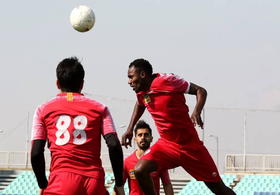 آمادگی خلیل‌زاده در تمرین پرسپولیس