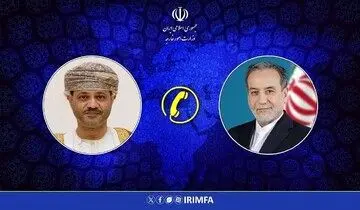تماس عراقچی با همتای عمانی خود

