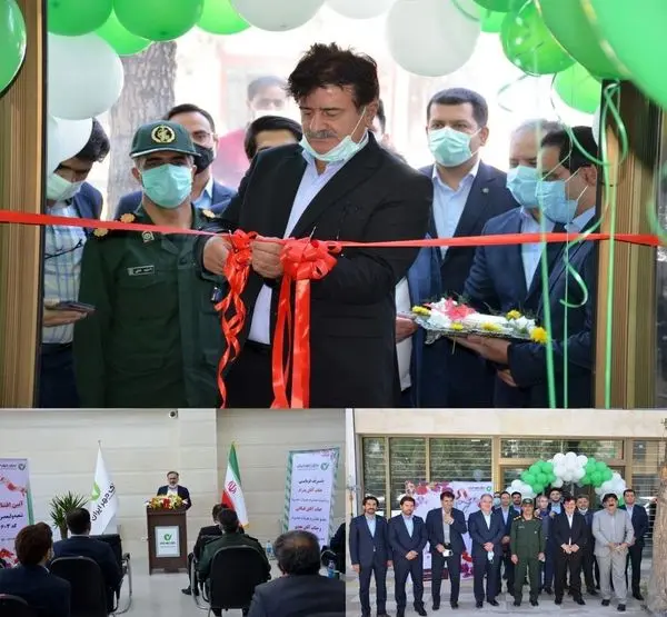 ساختمان جدید شعبه ولیعصر(عج) ازنا افتتاح شد