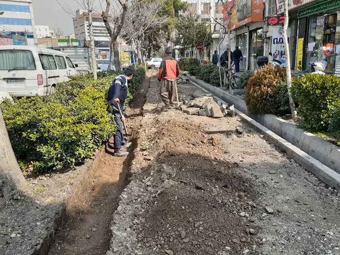 بهسازی بزرگراه های شمال شرق تهران در طرح استقبال از نوروز 99

