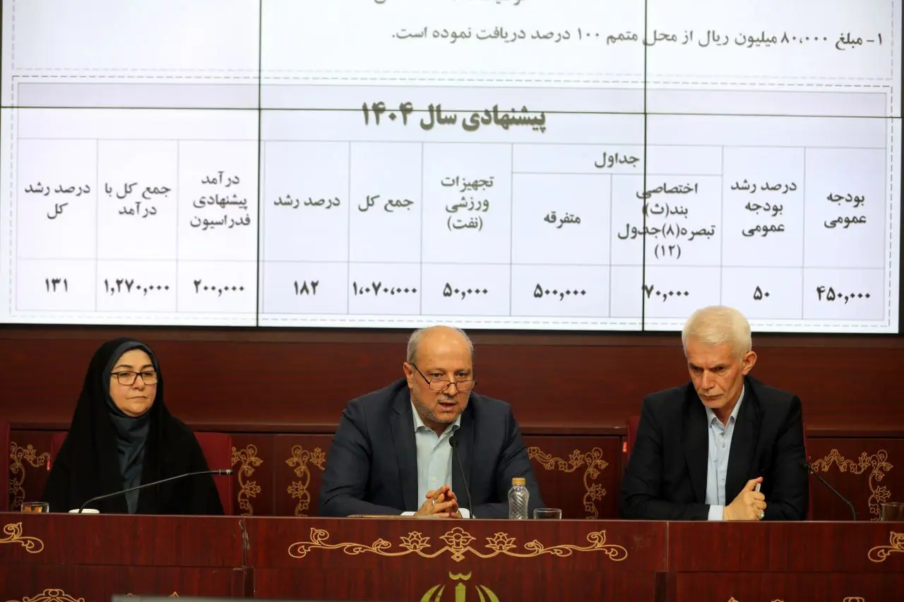 مناف هاشمی: در بودجه فدراسیون‌ها انقلاب بزرگی رخ داده است