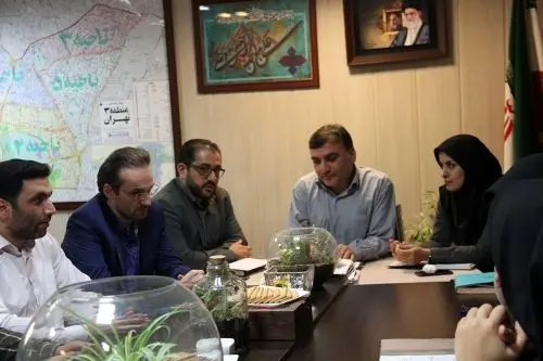 جلسه نظارت بر عملکرد معاونت خدمات شهری در سامانه منطقه 3