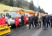 استقرار نیروهای عملیاتی در نقاط آبگیر شمال تهران

