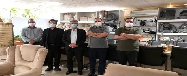 دیدار رئیس دانشگاه صنعتی قم با عضو هیات مدیره شهرک‌ صنعتی شکوهیه 

