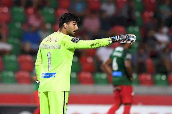 عابدزاده بهترین دروازه بان ماه لیگ فوتبال پرتغال شد