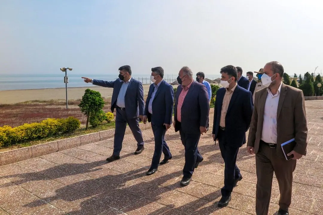 پایش میدانی امکانات و زیرساخت‌های گردشگری منطقه آزاد انزلی توسط سرپرست سازمان

