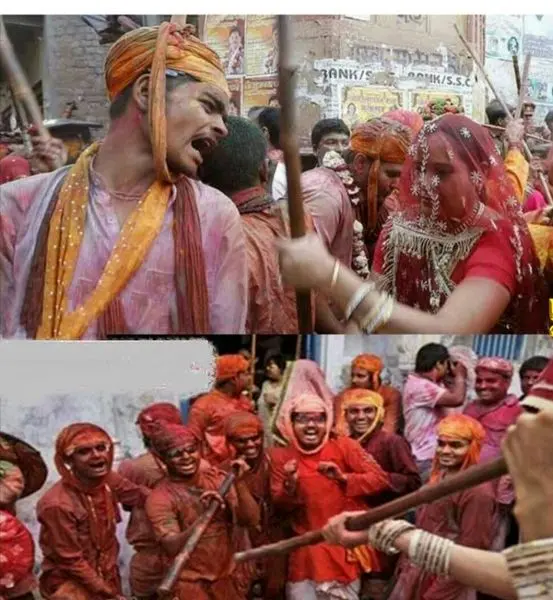 مرسام سالانه کتک زدن+عکس