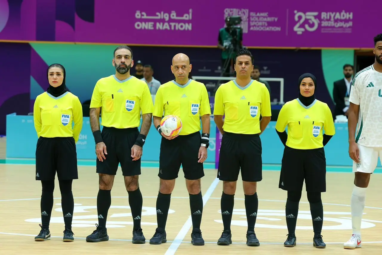 قضاوت داوران ایرانی در دیدار رده‌بندی بازی‌های کشورهای اسلامی