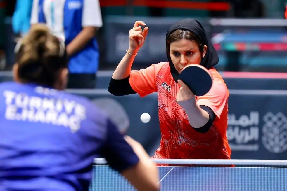 تیم ملی بانوان تنیس روی میز ایران به مدال برنز رسید