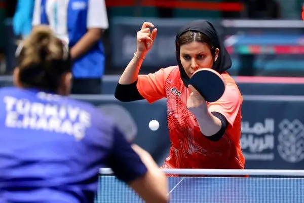 تیم ملی بانوان تنیس روی میز ایران به مدال برنز رسید