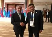 دیدار صالحی امیری با همتایان کروات و پاکستانی خود
