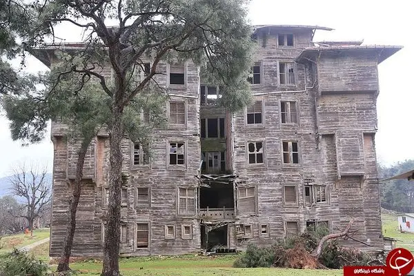 بزرگترین ساختمان چوبی تاریخی+عکس