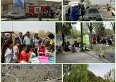 اجرای روکش آسفالت ملک های عقب نشینی شده