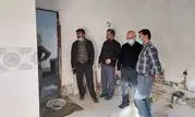 بازدید سردار شاهچراغی از روند احداث منازل زلزله زدگان در سی سخت