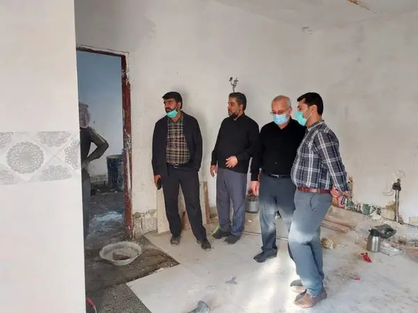 بازدید سردار شاهچراغی از روند احداث منازل زلزله زدگان در سی سخت