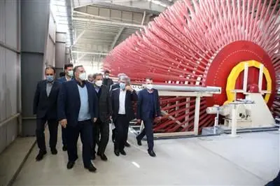 شرکت چوب فشرده خزر با حمایت بانک صنعت و معدن پس از قریب به دو دهه به بهره برداری می رسد

