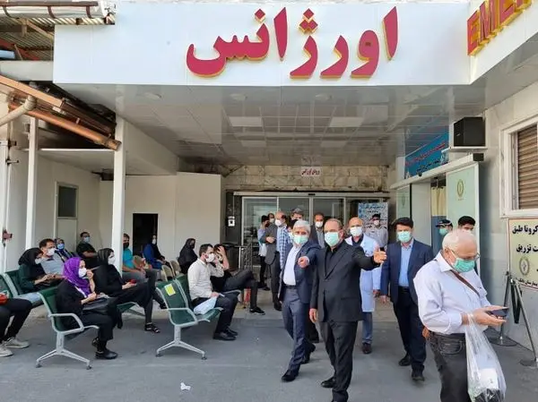 بازدید مدیرعامل بانک ملی ایران از بیمارستان بانک