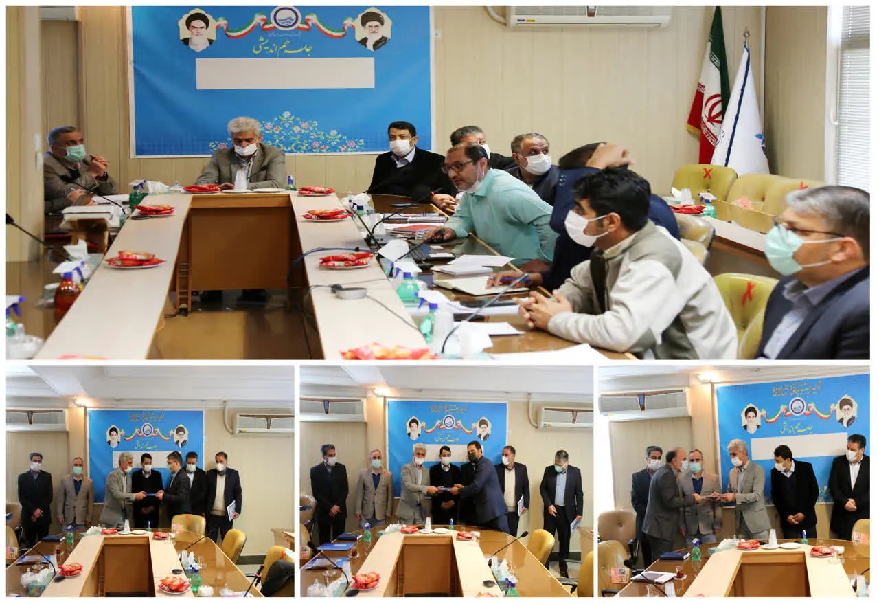 تقدیر از مدیران برتر شرکت آب و فاضلاب استان مرکزی در رابطه با اجرای سلامت اداری و صیانت از حقوق شهروندان