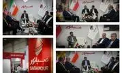 بازدید نمایندگان استان همدان در مجلس از غرفه صبانور در اولین نمایشگاه معدن کشور