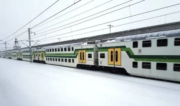 آمار مسافران شهر زیرزمینی در روز برفی افزایش یافت