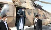 بالگرد حامل رئیس جمهور دچار سانحه شد