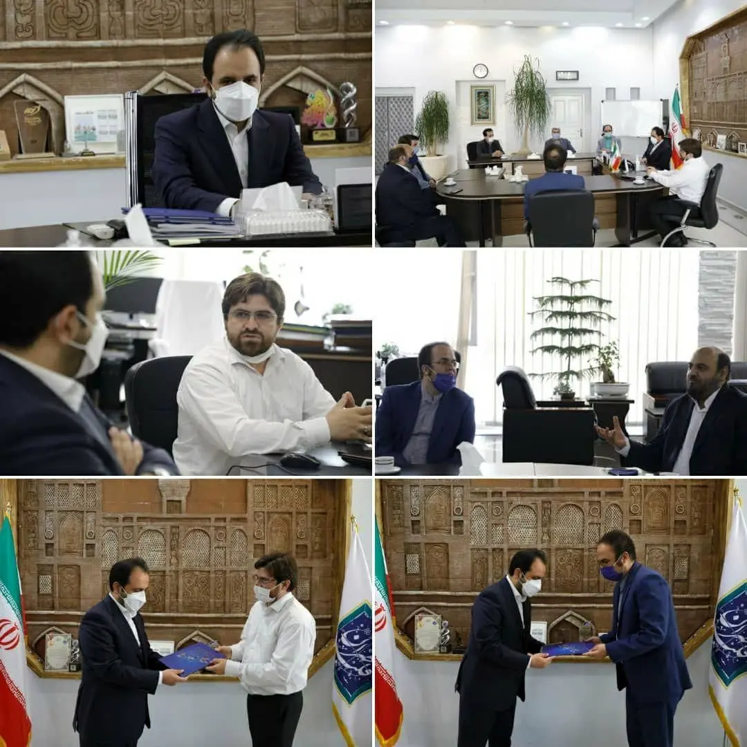 تکریم و معارفه سرپرست اداره روابط عمومی شهرداری منطقه ۱۲

