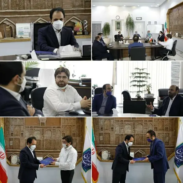 تکریم و معارفه سرپرست اداره روابط عمومی شهرداری منطقه ۱۲