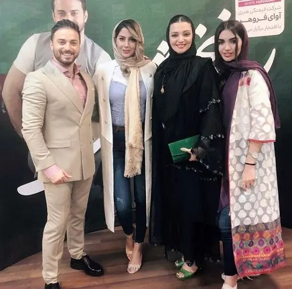 الهام پاوه نژاد و دخترش در کنسرت بابک جهانبخش+عکس