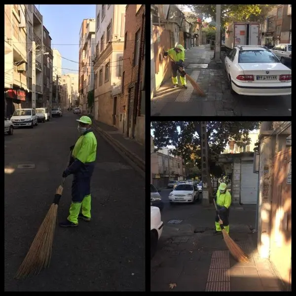 از پاکبان نمونه منطقه۹ تقدیر شد