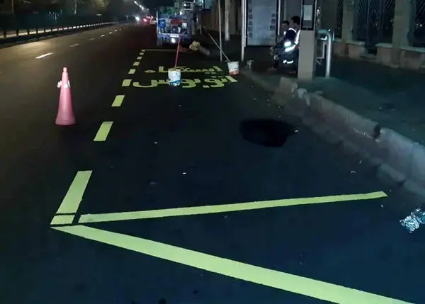 نزدیک به 15 هزار متر خطکشی محوری، تنها در فصل پاییز