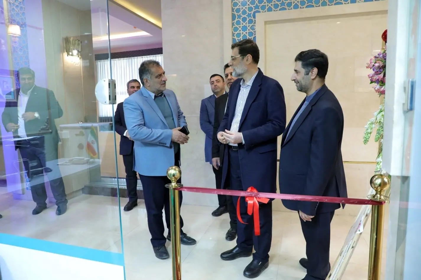 میز خدمت بانک دی در هتل خورشید هشتم مشهد افتتاح شد


