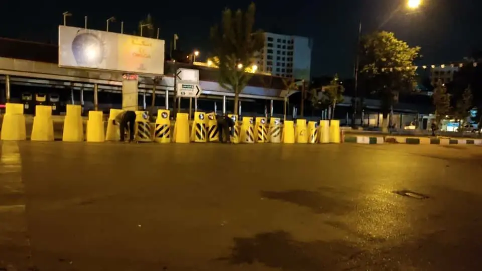 تردد در خیابان شریعتی روان می شود

