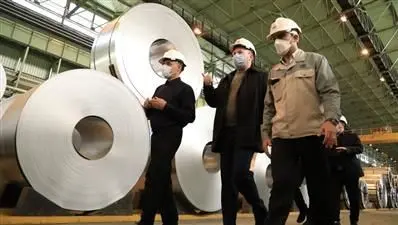 بازدید رئیس مؤسسۀ فرهنگی بین‌المللی اکو  از شرکت فولاد مبارکه

